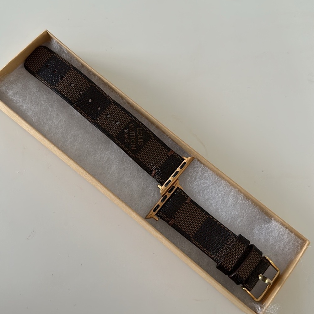 Louis Vuitton Printed Apple Watch Band